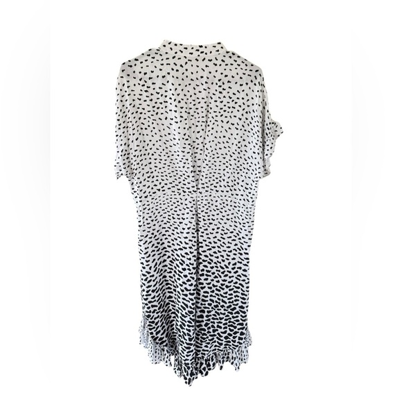 Corey Lynn Calter Anthropologie Ruffled Maxi Shirtdress - Picture 2 of 8